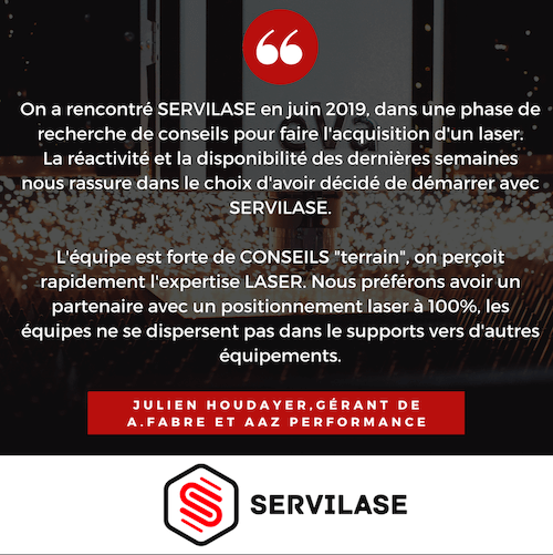 avis client découpe laser servilase